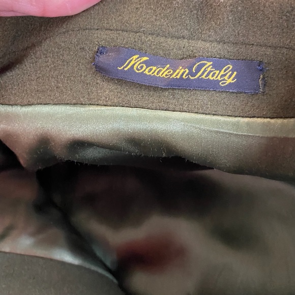 Mario Valente Men’s Size 50 Made in Italy Coat Zip and Burton Closure - Picture 7 of 10